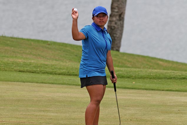 Teen golfer Harmie Constantino rolls to eight-stroke victory in Malarayat leg of Ladies Philippine Golf Tour
