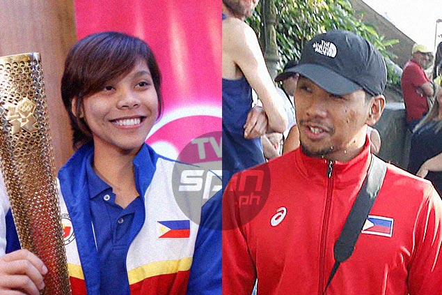Co-athletes of the year Jessie Khing Lacuna, Ian Lariba glad to represent UAAP in Rio Olympics