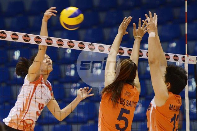 Marciano shows way as Valdez-less Ultra Fast Hitters score straight-sets win over Lady Dolphins