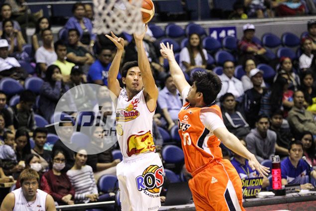 Almazan double-double, Chan sniping help Rain or Shine avoid upset at hands of Meralco