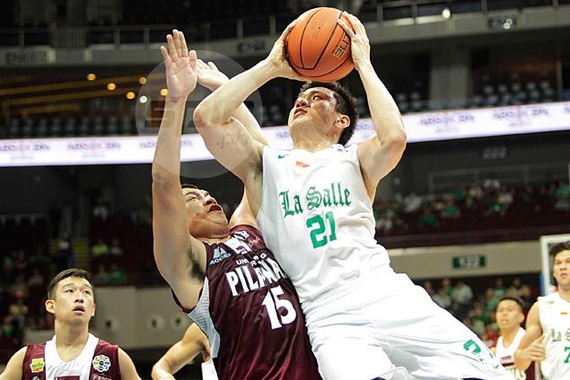 Vosotros regains shooting touch as De La Salle routs UP Maroons for seventh successive win