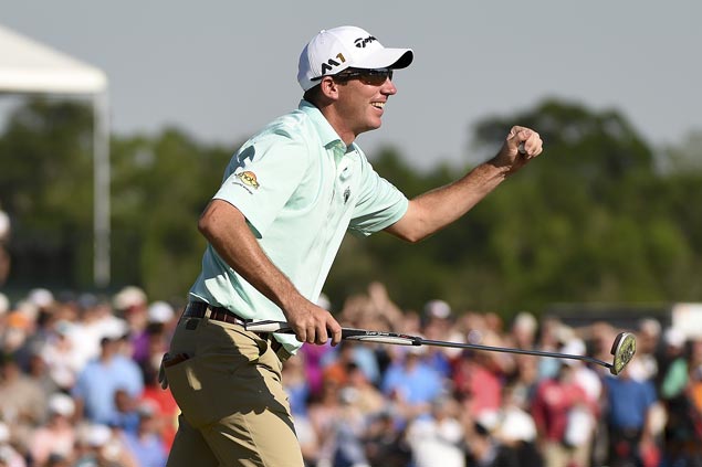 Jim Herman one shot short from tying course record but opens with two stroke lead at Innisbrook