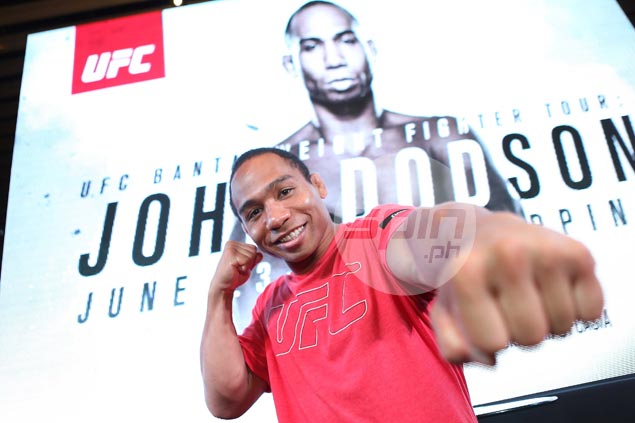 UFC returning to Manila in October, but Fil-Am John Dodson mum on whether he'll be part of fight card