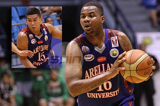 Arellano rookie big man Dioncee Holts thankful for 'Superman' Nard Pinto's heroics