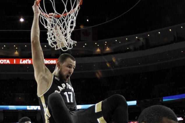 Valanciunas saves day in OT as Raptors avoid another home loss to Heat