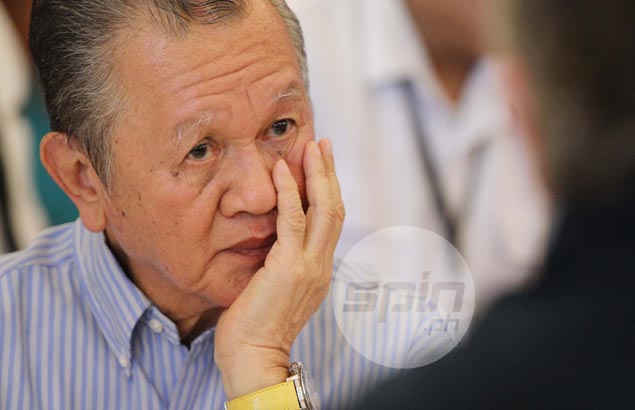 Peping Cojuangco insists nothing political with disqualification of POC rival Ricky Vargas