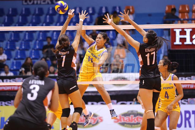 Air Force bucks slow start to score straight-sets win over Iriga and march on to V-League semis