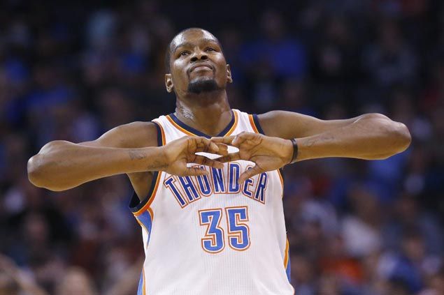 Kevin Durant advice to targets of 'Hack-a' strategy: 'Work on your 'f_____ free throws'