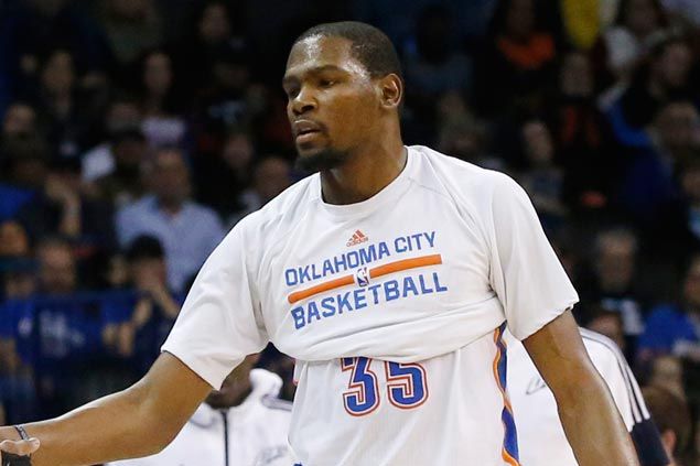 Durant out against Knicks with toe injury