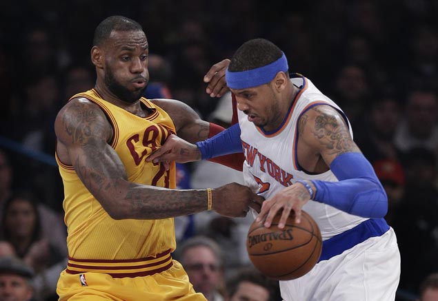 Carmelo Anthony leads Team USA for Rio as Knicks star guns for Olympic record