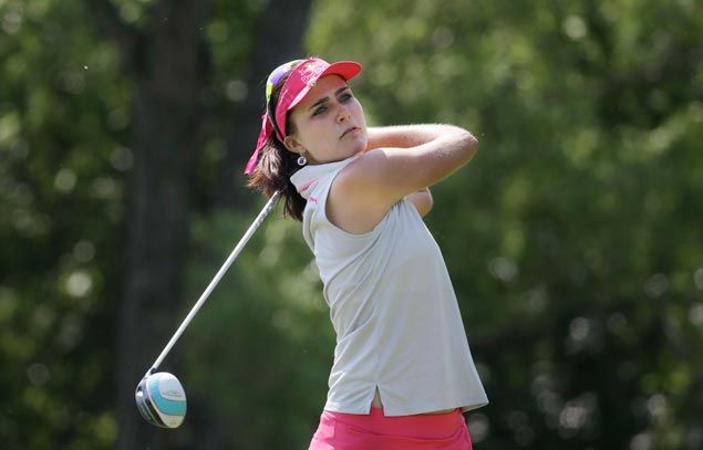 lexi thompson moves to share of lead with inbee park; jennifer