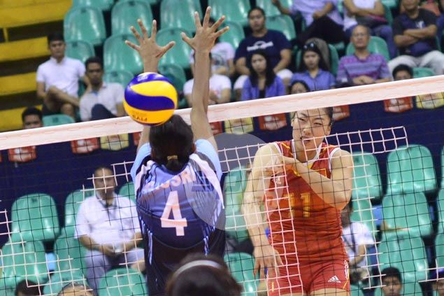 China whips India in straight sets in Asian Under-23 Women's Volleyball Championship