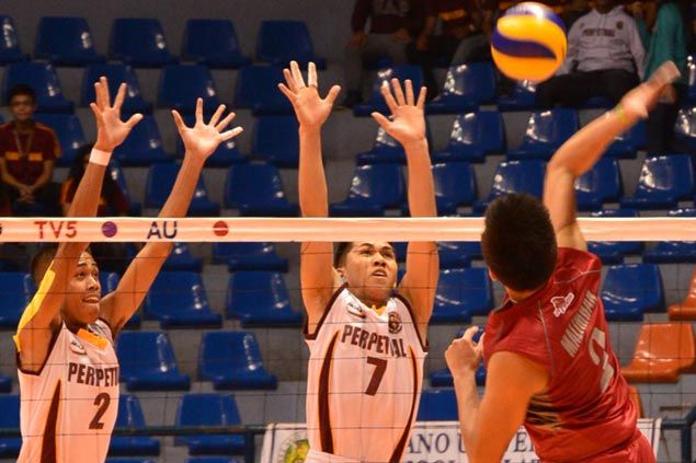 Perpetual Help beats Lyceum in straight sets in opener of NCAA juniors volley finals