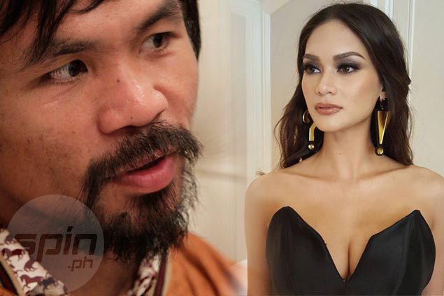 Just as she promised, Miss Universe Pia Wurtzbach makes up for Pacquiao loss to Mayweather