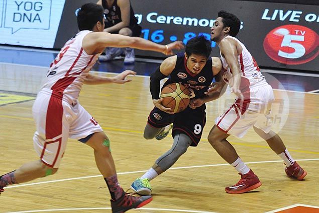 Hot-starting Letran Knights stun San Beda as Adeogun benched for missing practice