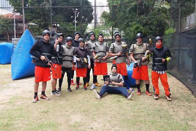 Meralco Bolts target stronger team chemistry with paintball match after practice