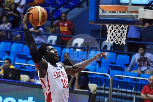Ola Adeogun returns to help San Beda Red Lions get back on track with narrow win over Mapua Cardinals