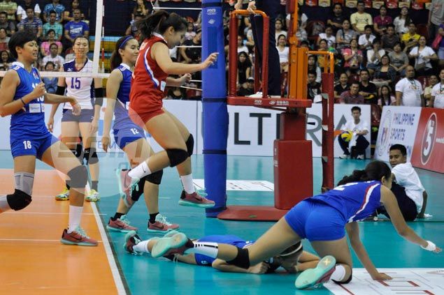 Wondering why Ria Meneses has seen limited action in the Asian U23 meet ...