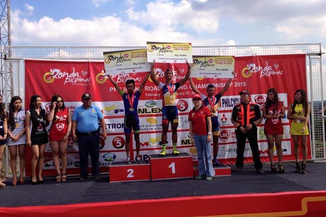 Seeded rider Oranza puts in some practice miles and bags P25,000 with win in Tarlac stage of Ronda qualifiers