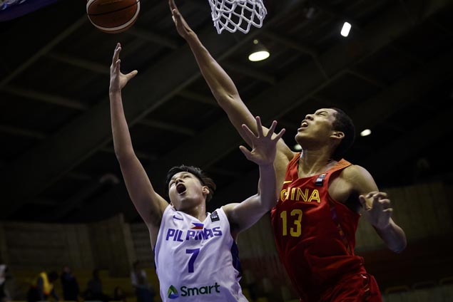 Batang Gilas relegated to battle for seventh after bowing to China in Fiba Asia U18