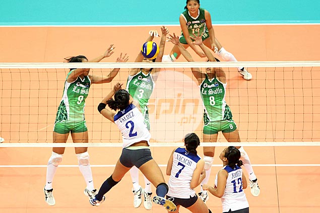 La Salle's Lady Spikers complete hat-trick of UAAP titles after ...