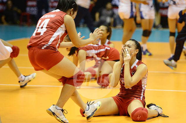 UE Lady Warriors end 58-match losing streak with victory over Adamson Lady Falcons