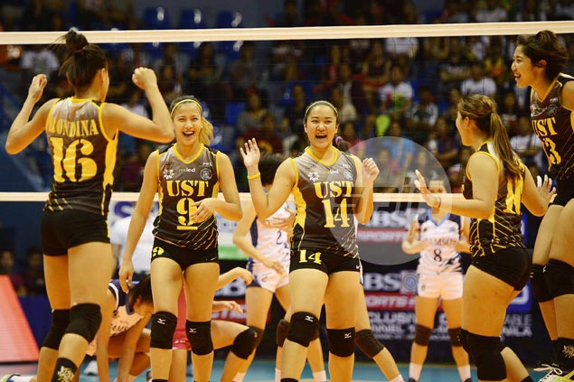 UST Tigresses survive five-set scare from skidding Adamson Lady Falcons