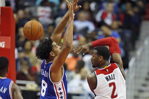 Washington Wizards hit 15 triples in rout of Philadelphia 76ers