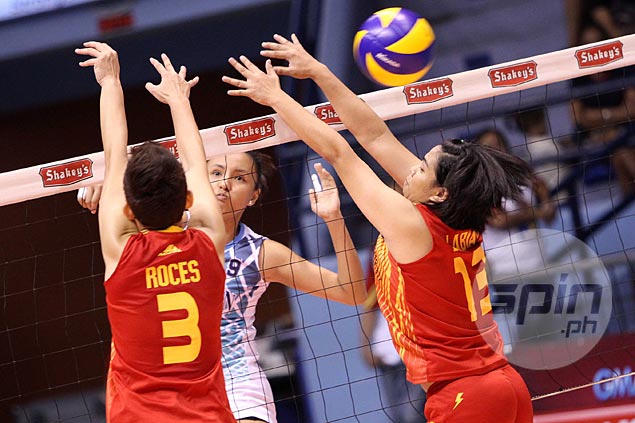 Lady Falcons overpower San Sebastian belles