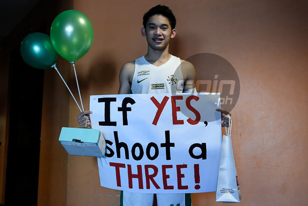 Double celebration as Aljun Melecio hits trey, scores lovely date for ...