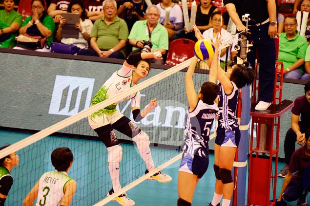 La Salle Lady Spikers secure place in UAAP Final Four after romp over fading Adamson