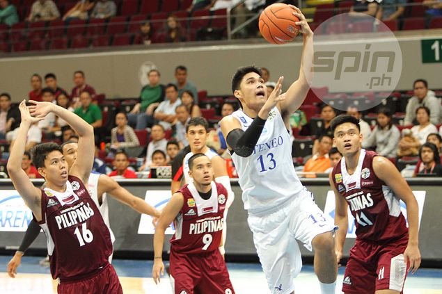 Mixed feelings for Blue Eagles forward Arvin Tolentino in return to San Beda campus