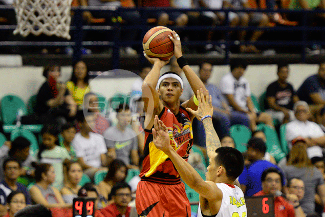 Arwind Santos says 'Beer-acle' an inspiration as SMB plots comeback against RoS