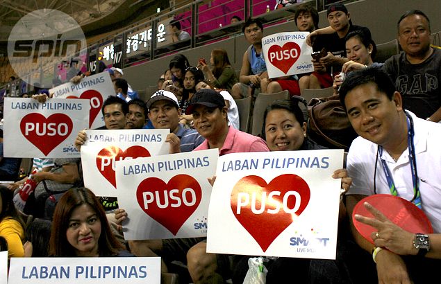 Korea-based Gilas Pilipinas fans skip work to watch Asiad game against ...