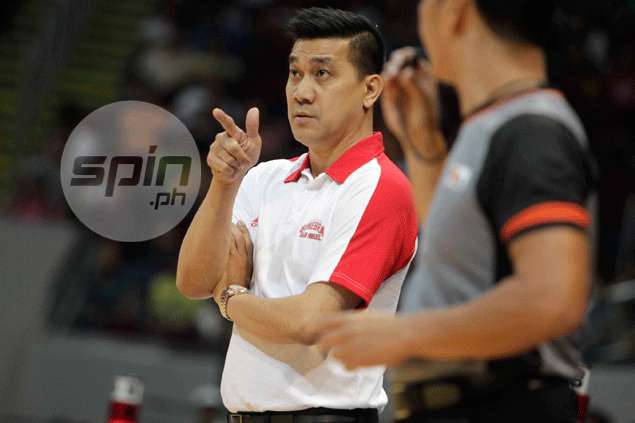 Ginebra coach Ato Agustin left to rue 'inconsistent' officiating in loss to Talk 'N Text