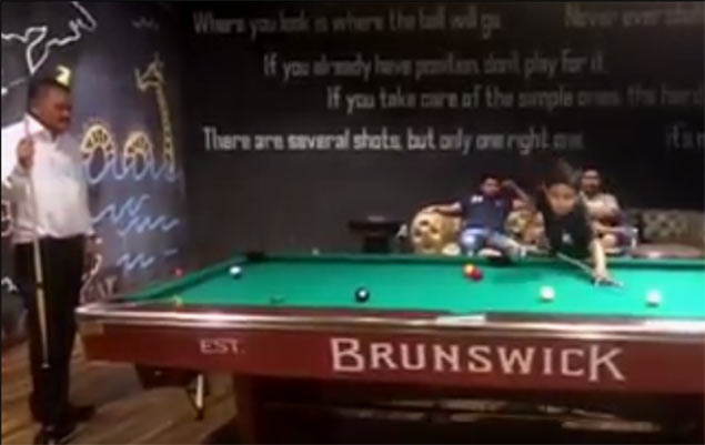Bata beats 'Bata' Reyes: Video of 11 year old winning rack against billiards legend goes viral