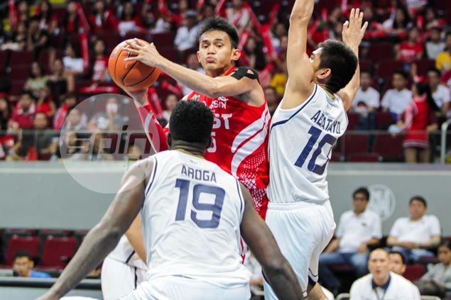 Defense is name of game as UE Red Warriors bring down title-holders NU Bulldogs