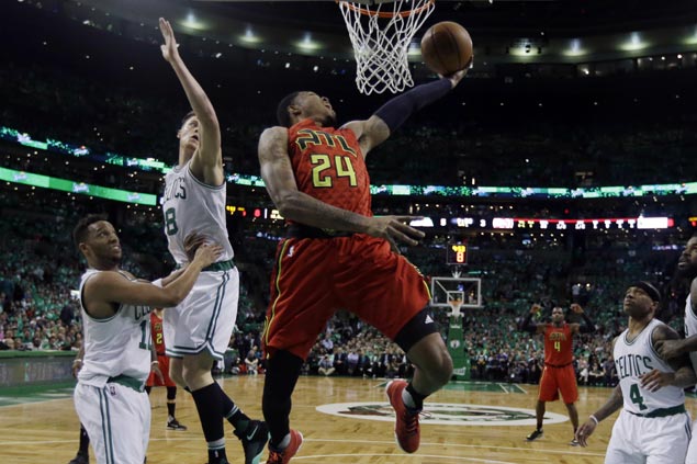 Hawks fend off Celtics late rally to book East semis date with Cavaliers