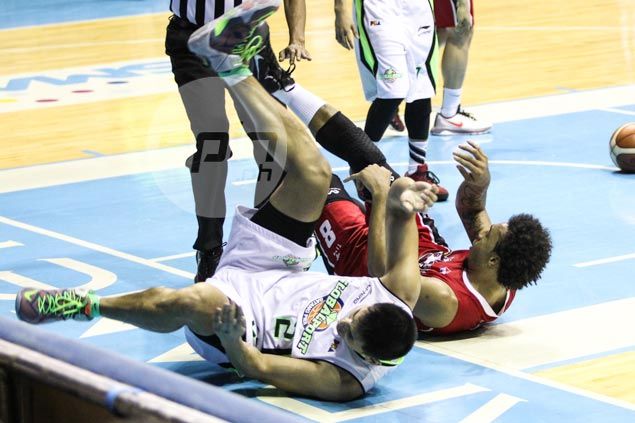 Physical? Enforcer Billy Mamaril dismisses Globalport-Alaska skirmishes as 'acting'