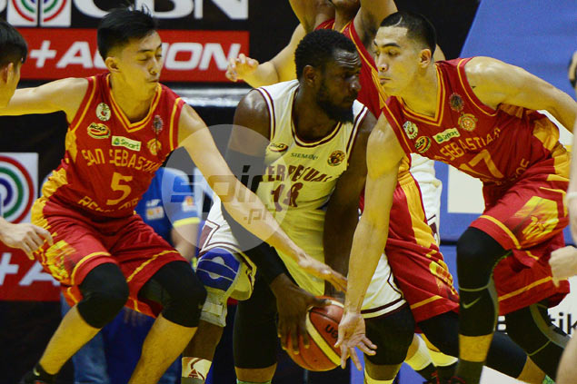 Long break does wonders for Bright Akhuetie with dominant outing against San Sebastian