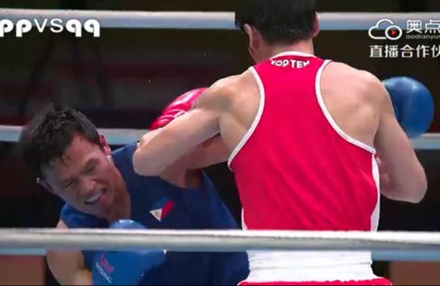 Charly Suarez settles for silver in Olympic qualifying after finals loss to Mongolian boxer