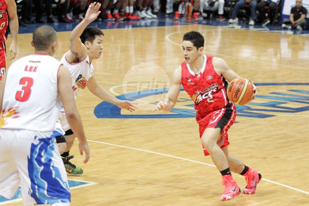 Chris Banchero all business as he takes on former team San Miguel, ex-coach Austria in PBA Finals