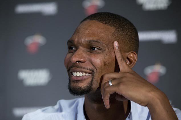 Chris Bosh says he has no blood clots, hopes to return for Heat's playoff run