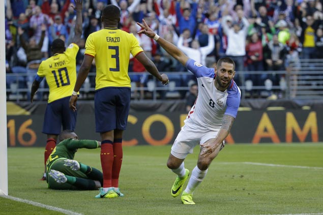 Dempsey, Zardes send US into Copa America semis with chippy win over Ecuador