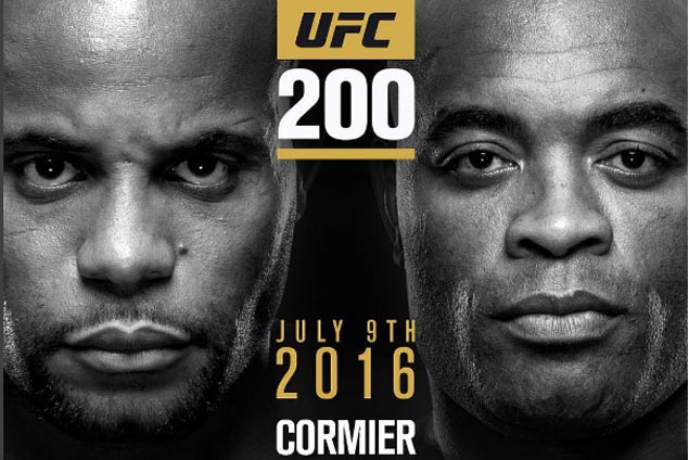 Anderson Silva takes Jon Jones' place against Daniel Cormier at UFC 200