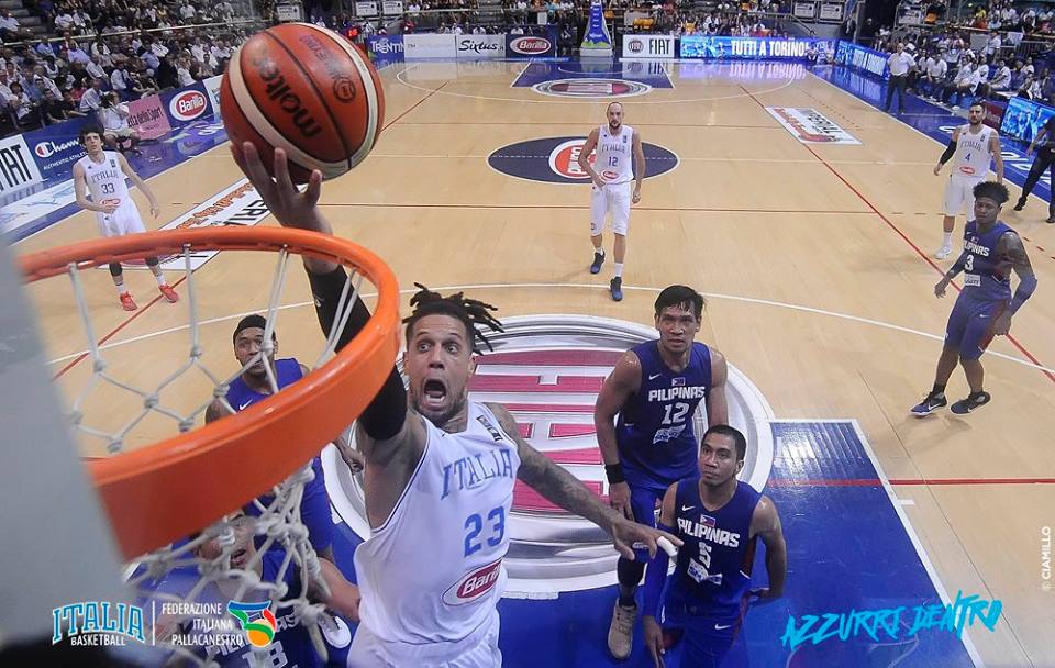 Gilas Pilipinas pays for slow start in blowout loss to hot-shooting Italy side