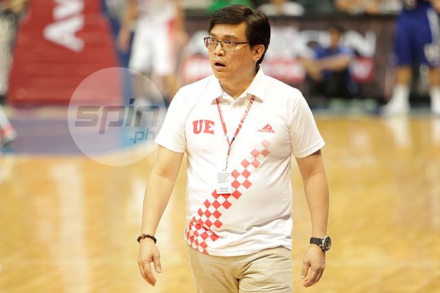 UE Warriors sticking with all-Filipino lineup for UAAP Season 79, says Pumaren