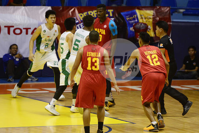 Scuffle between Montalbo, Oraeme mars La Salle win over Mapua in Filoil Cup