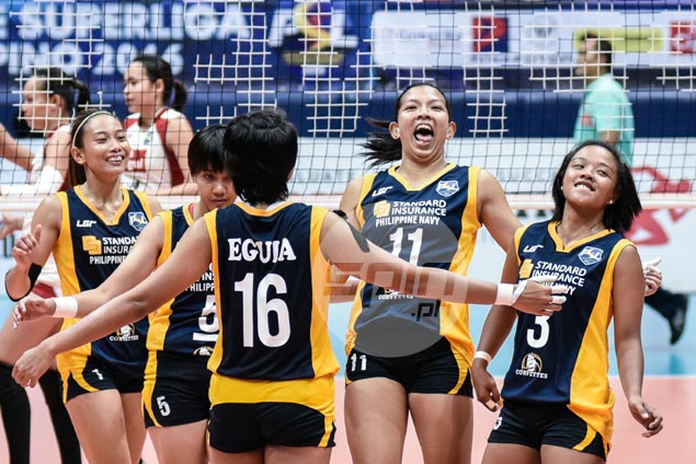 Navy displays grit to eke out thrilling five-sets win over hard-luck Cignal