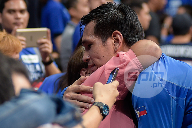 June Mar Fajardo says one of his biggest thrills was surprising mom with new car